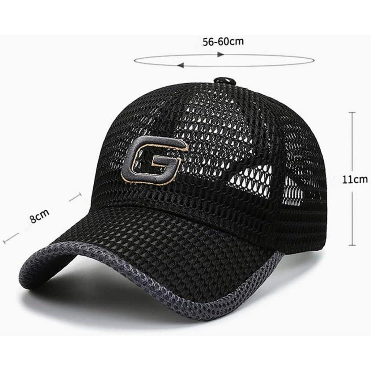 YAMEE Baseball Cap Herren Sommer Mesh Atmungsaktiv