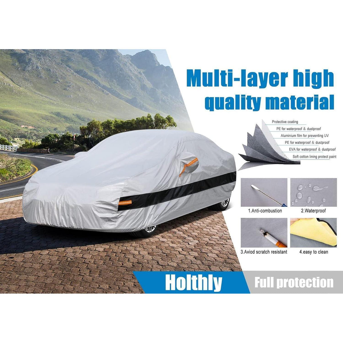 Autoabdeckung Jaguar X-Type (2001-2010) – Wasserdicht & Atmungsaktiv