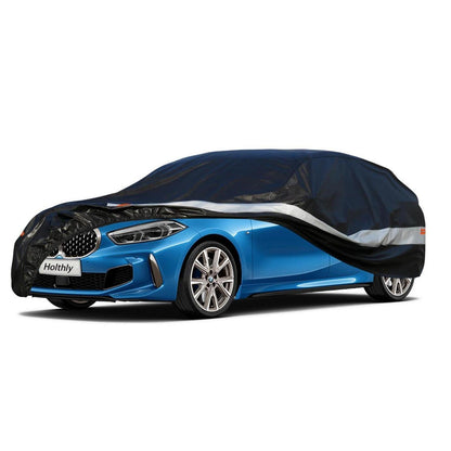 Autoabdeckung wasserdicht für BMW 1er (2017-2023) – Schwarz