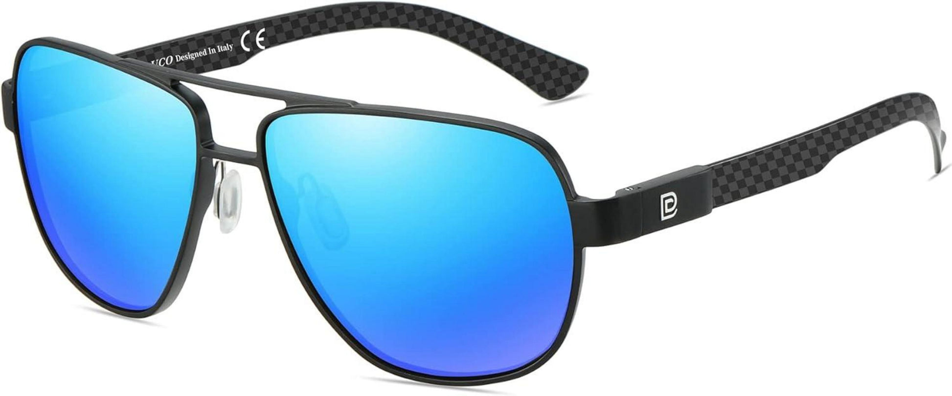 Polarisierte UV-Schutz Sonnenbrille Kohlefaser Herren 3051