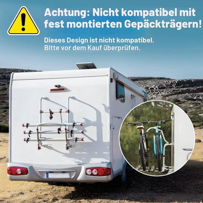 Fahrradabdeckung 2er Set für Heckträger – Wasserdicht & Reißfest