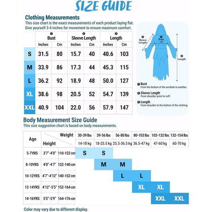 Sensenmann Kostüm Kinder Halloween Grim Reaper Boy Costume