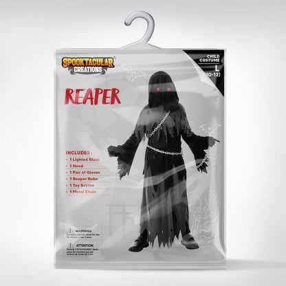 Sensenmann Kostüm Kinder Halloween Grim Reaper Boy Costume