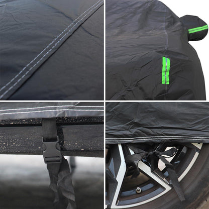 Wasserdichte Autoabdeckung XL – Vollgarage für Limousine