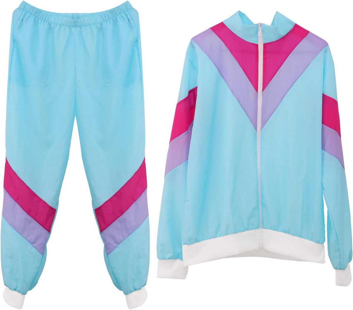 80er Jahre Trainingsanzug Kostüm Herren Damen Fasching Karneval