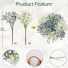 10er Set Künstliches Schleierkraut Gypsophila Kunstblumen