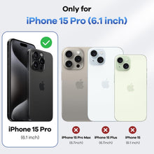 Handyhülle für iPhone 15 Pro Echtleder RFID Kartenfach