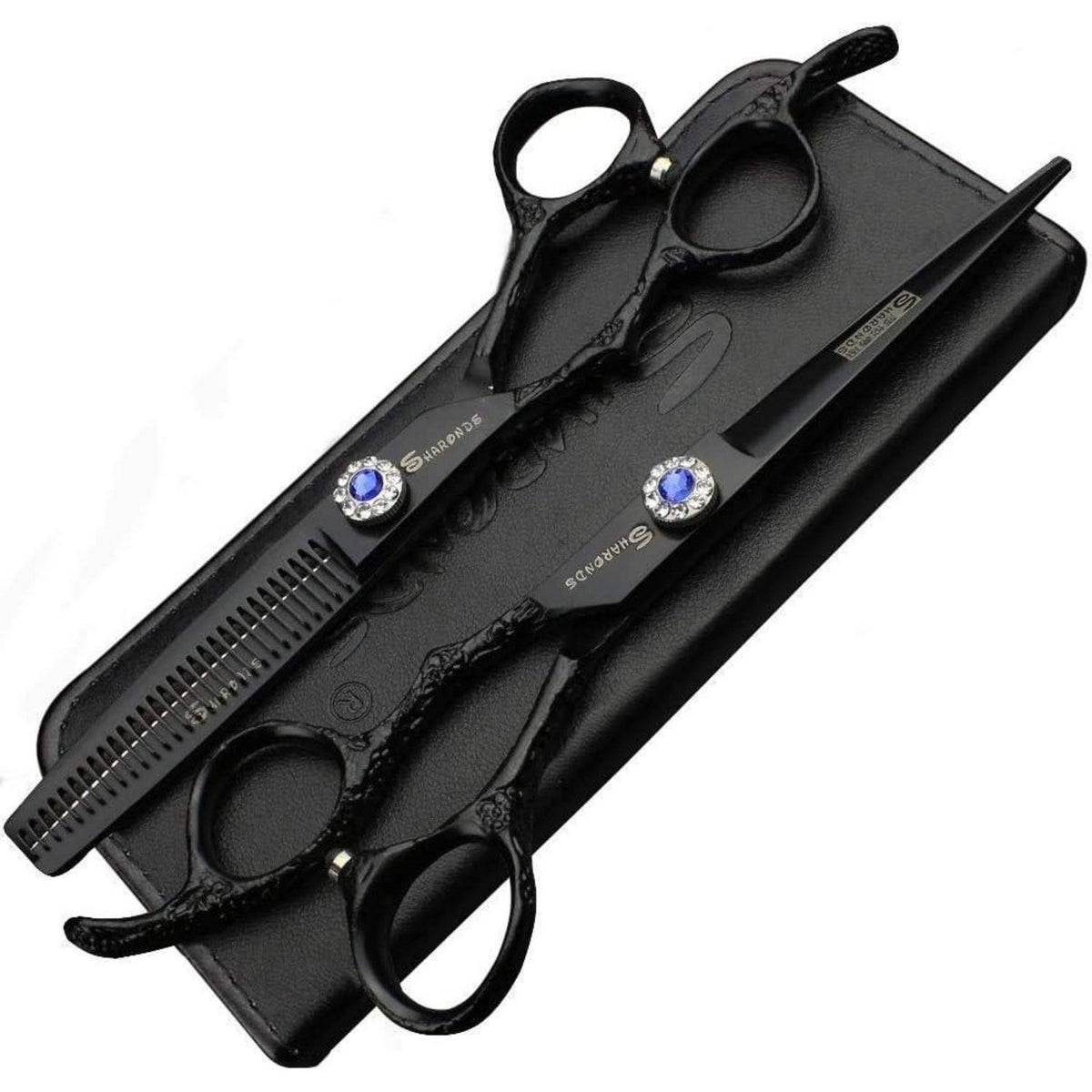 6 Zoll Friseurschere Set für Linke Hand – 2 Stück