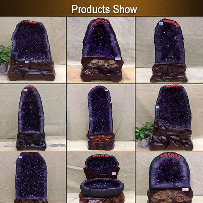 Natürlicher Amethyst-Geodencluster 6.6 lbs - Hochenergetischer Amethyst