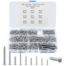 300tlg. Edelstahl Schrauben Sortiment M3-M6 mit Box
