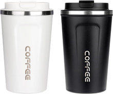 ERBO Kaffeebecher to go 380ml 2er Set Thermobecher Auslaufsicher mit