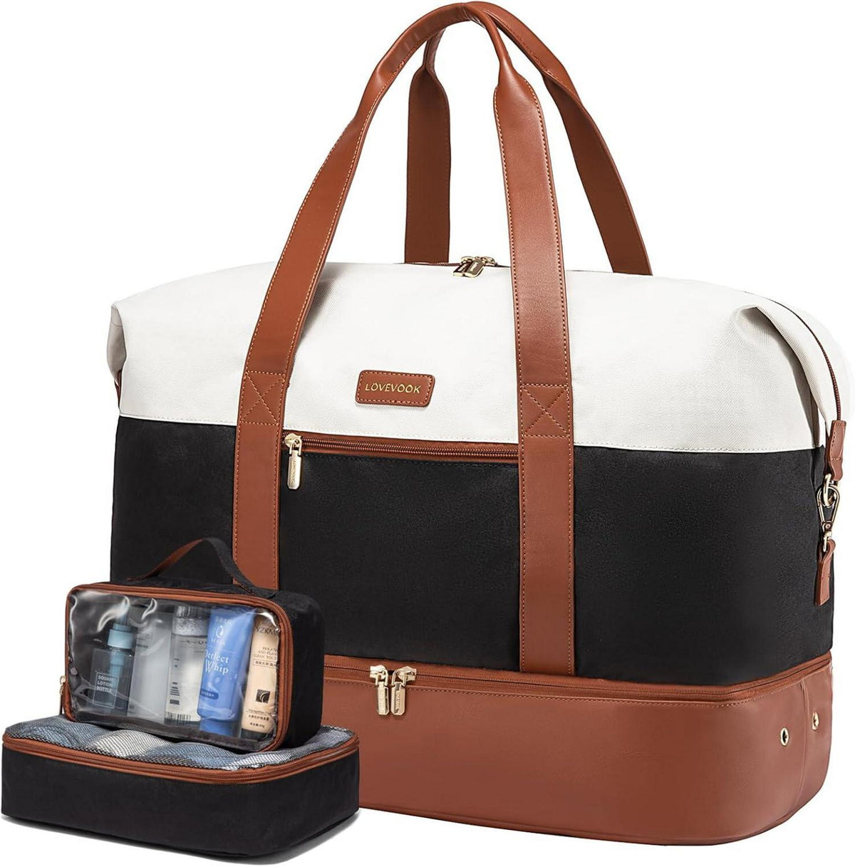 Weekender Reisetasche mit Kulturtasche und Schuhfach