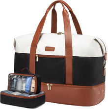 Weekender Reisetasche mit Kulturtasche und Schuhfach