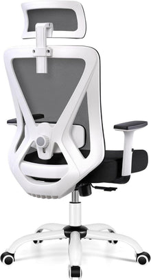 Ergonomischer Bürostuhl mit Verstellbarer Kopfstütze und