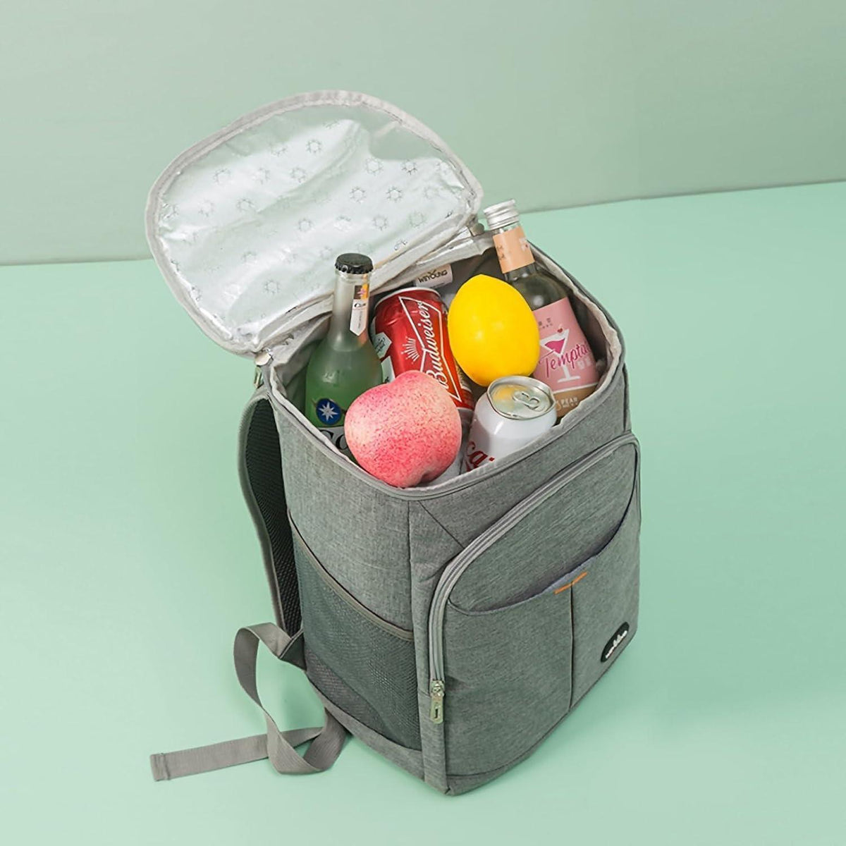 25L Kühlrucksack Thermo Rucksack Picknicktasche Blau für Outdoor