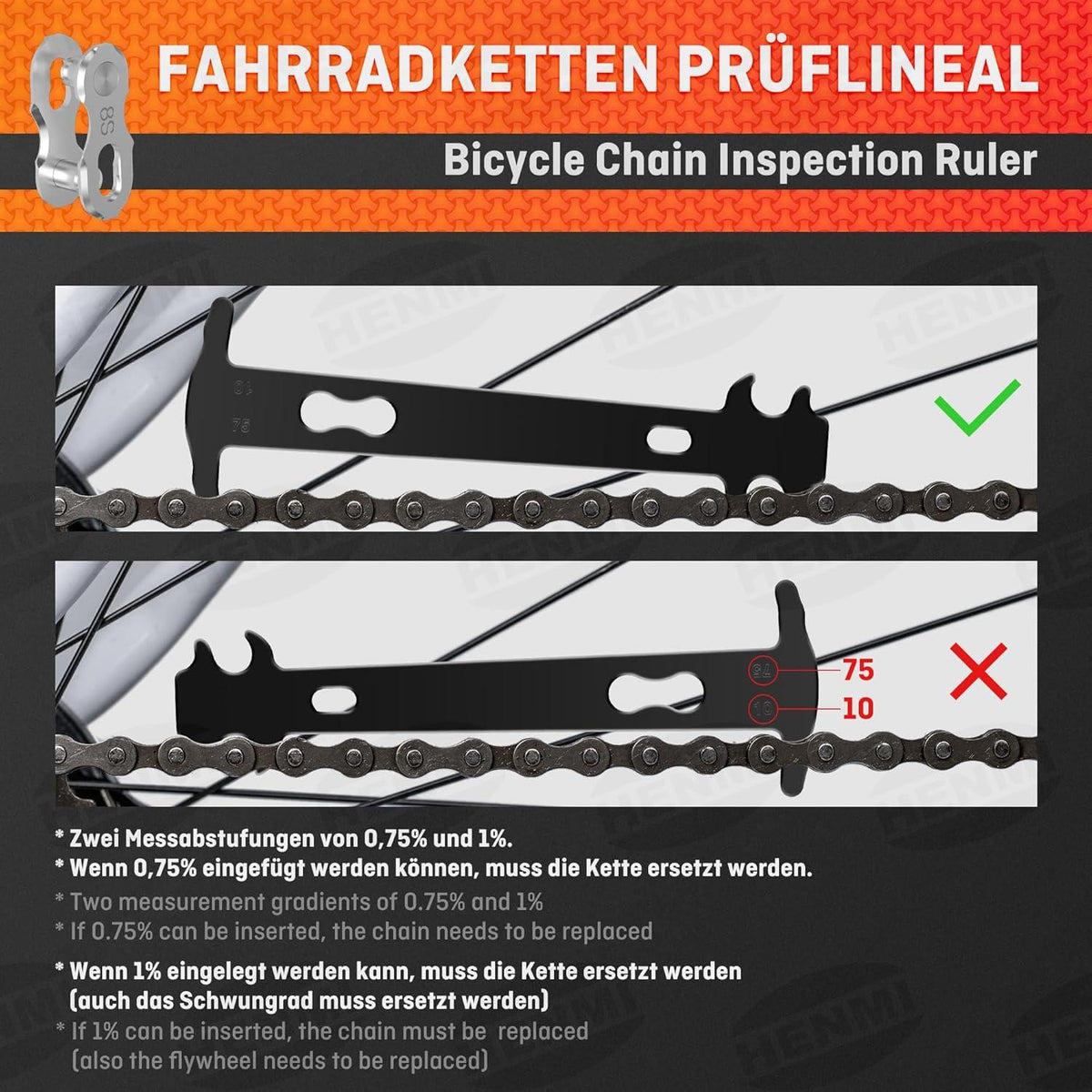 Fahrradkettennieter Kettenzange Kettenschloss Zange 4 Paar