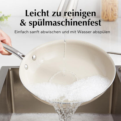 Redchef Pfanne 24cm Induktion Keramik Antihaft