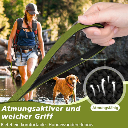 Schleppleine Grün 5M Wasserdicht mit Abschließbarem Karabiner