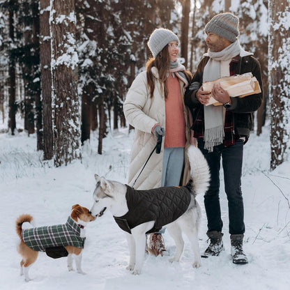 Hundemantel Winter Grosse Hunde Fleece Wasserdicht Warm Outdoor mit