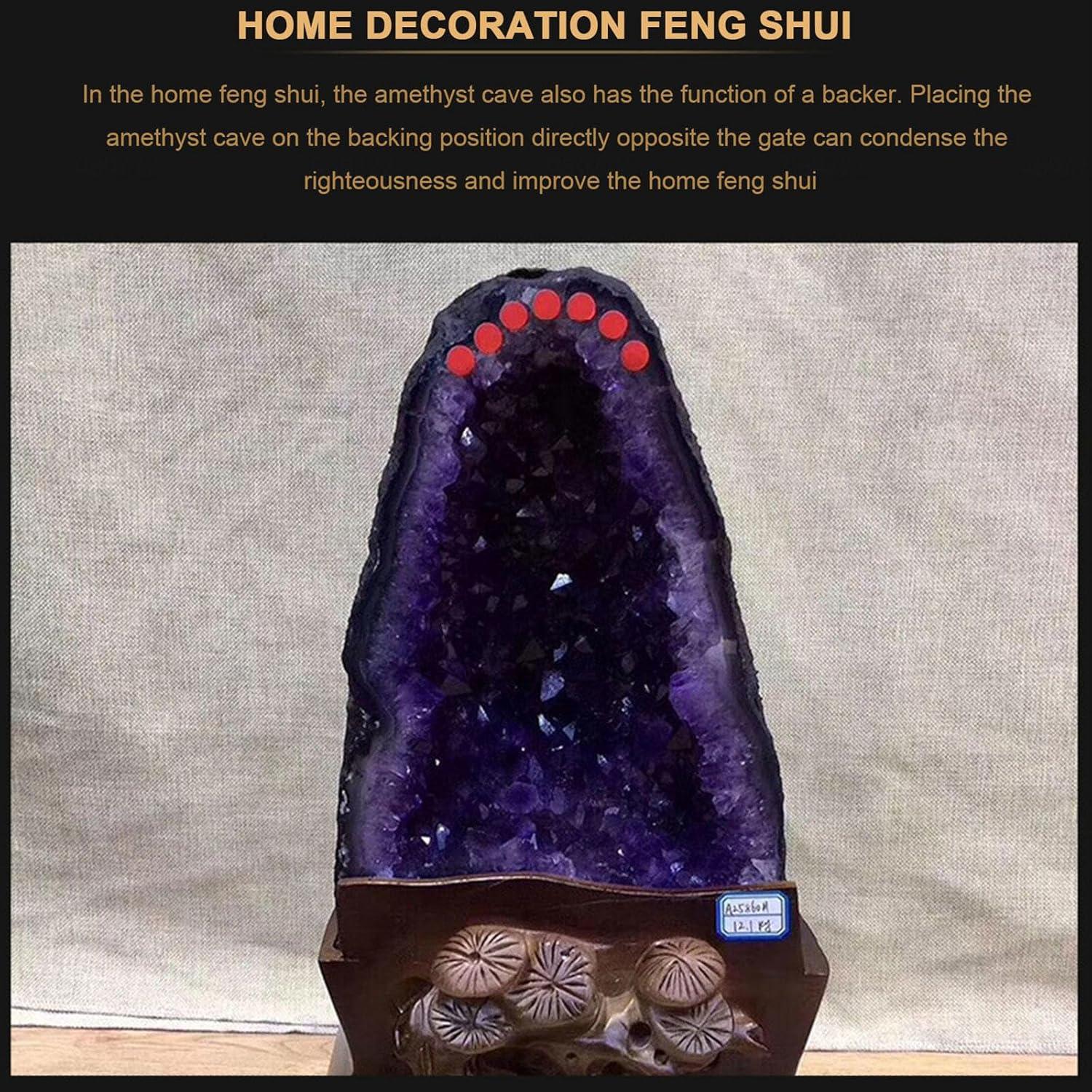 Natürlicher Amethyst-Cluster für Hexerei, Dekoration & Heilung