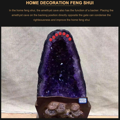 Amethyst-Cluster Natürlicher Amethyst-Quarz für Heimdekoration