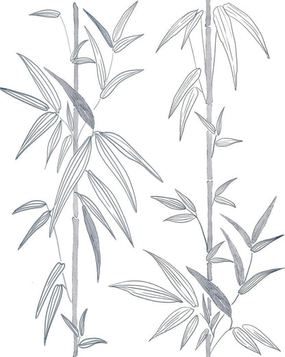 Selbstklebende Tapete Blumenmuster PVC 44x300cm Bambus