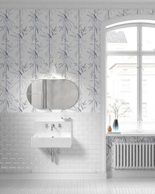 Selbstklebende Tapete 44cmx300cm Bambusmuster PVC Vinyl