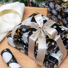 Weihnachts-Geschenkpapierrolle Mini-Rolle 3 Rollen