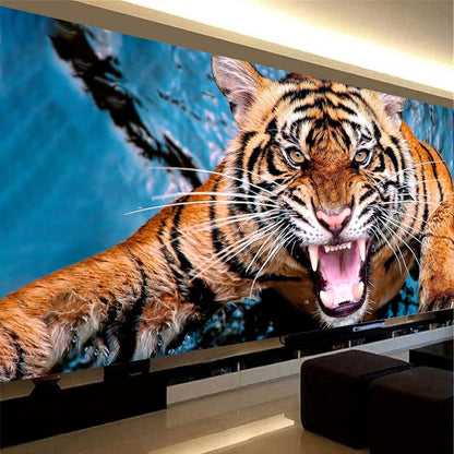 5D Diamant Painting Tiger Brüllen – Großes Bild Set für Erwachsene