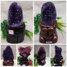 Amethyst Cluster Exemplarstein für Heimdekoration, 4kg