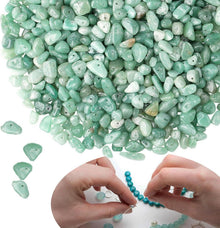 Grüne Aventurin Perlen Kristalle DIY Schmuck 400 Stück 5-8mm