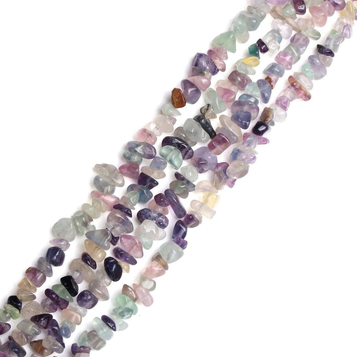 XIANNVXI Fluorit 400pcs Kristalle Perlen Auffädeln Crafting