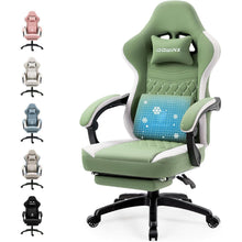 Massage Gaming Stuhl Stoff mit Taschenfederkissen und