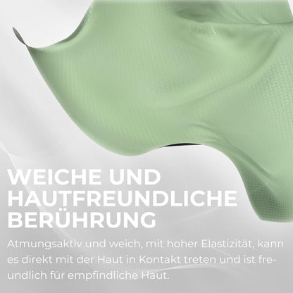 Dowinx Gaming Stuhl mit Massage und Fußstütze in Grün