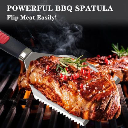 Grillspatel 7-in-1 Multifunktion Box-Paket Männer Geschenk