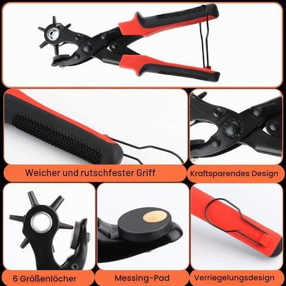 Leder Lochzange Gürtel - Locher Zange für Lederarbeiten & Uhrenarmbänder