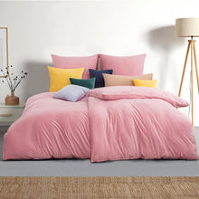 2er-Set Samt Kissenbezüge 45x45 cm Rosa - Flauschig Deko