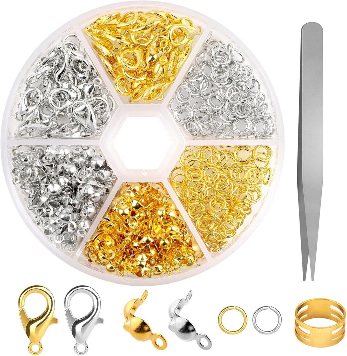 Kettenverschluss Set 1030 Teile Armband Verschluss DIY