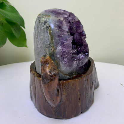 Natürlicher Amethyst Kristallclusterstein aus Uruguay 4,85