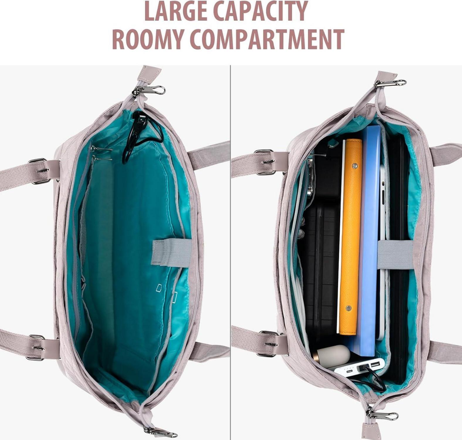 Laptop Damen Handtasche Elegant 15,6 Zoll Leichte Tote Bag