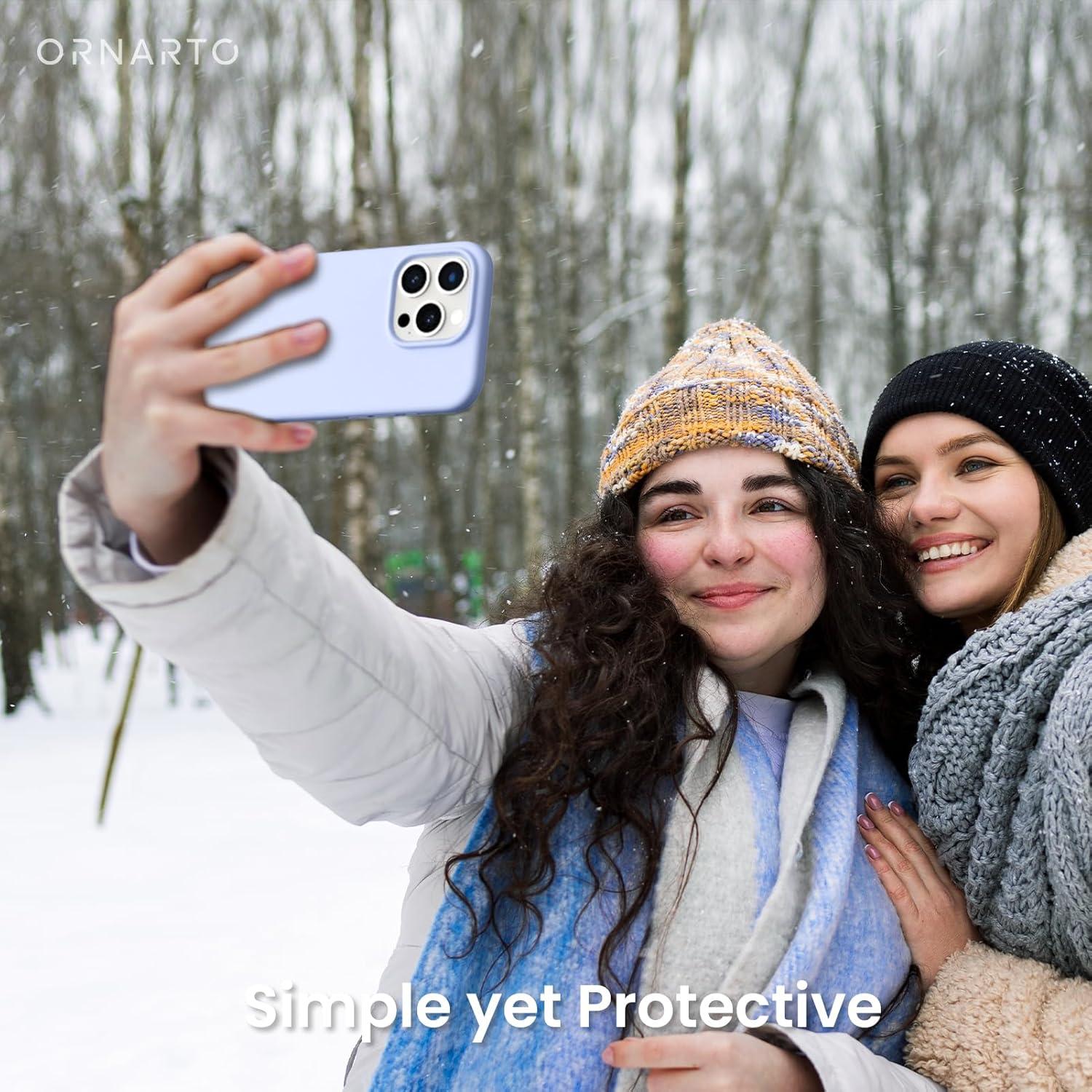 iPhone 15 Pro Hülle Silikon 6,1 Zoll flüssiges Schutzhülle 2023 - Baby