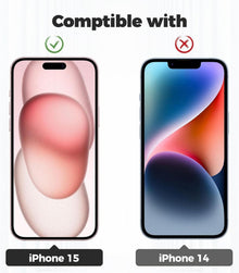 Handykette mit iPhone 15 Hülle zum Umhängen Transparent