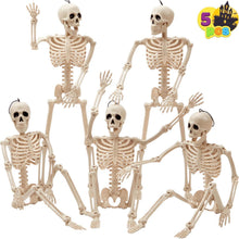 10 Hängende Halloween Skelette – Gruselige Partydeko