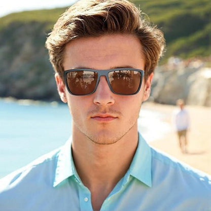Polarisierte Herren Sonnenbrille TR90 Rahmen UV400 Schutz
