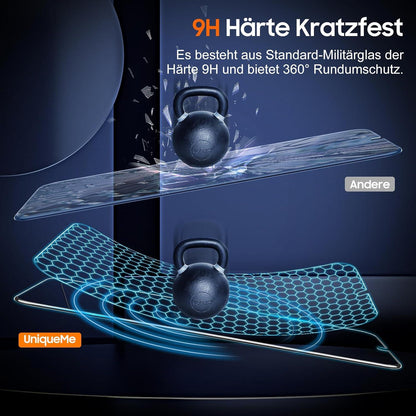 Schutzfolie für Samsung Galaxy S21 5G Panzer Schutzglas 9H Ultra-Klar