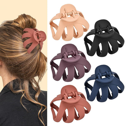 Octopus Haarklammern 5er Set für dickes lockiges langes Haar
