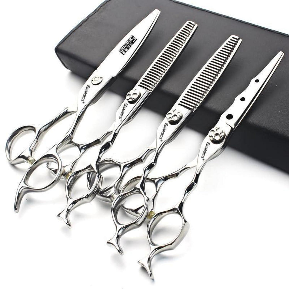 Professionelle Friseurschere 6 Zoll 440C Edelstahl Set