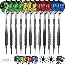 Soft-Dartpfeile 18g Profi Set mit Zubehör für E-Dartscheiben
