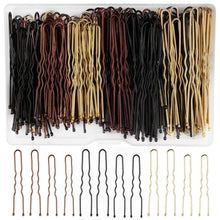 Metall Haarnadeln Set Wellenform Bobby Pins Spirale U-Form 210