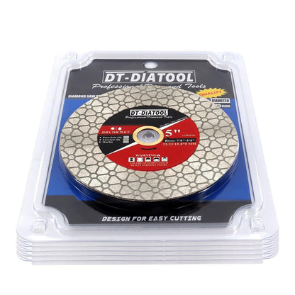 Diamant-Trennscheiben 125mm 5er-Pack für Fliesen & Stein